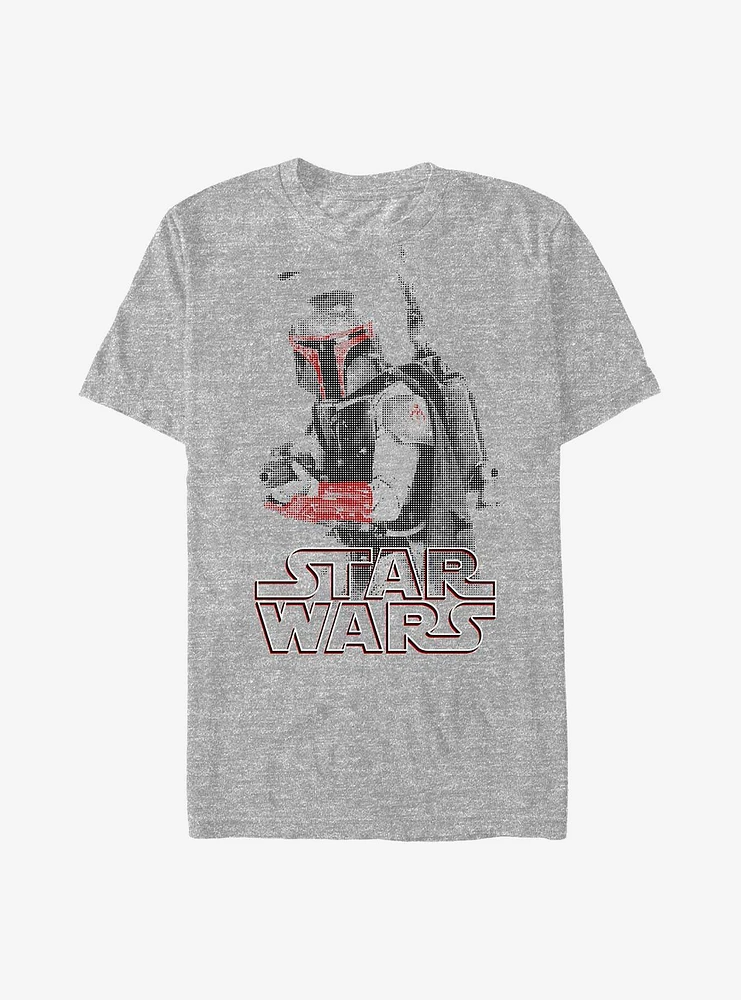 Star Wars Boba Faded Photo T-Shirt