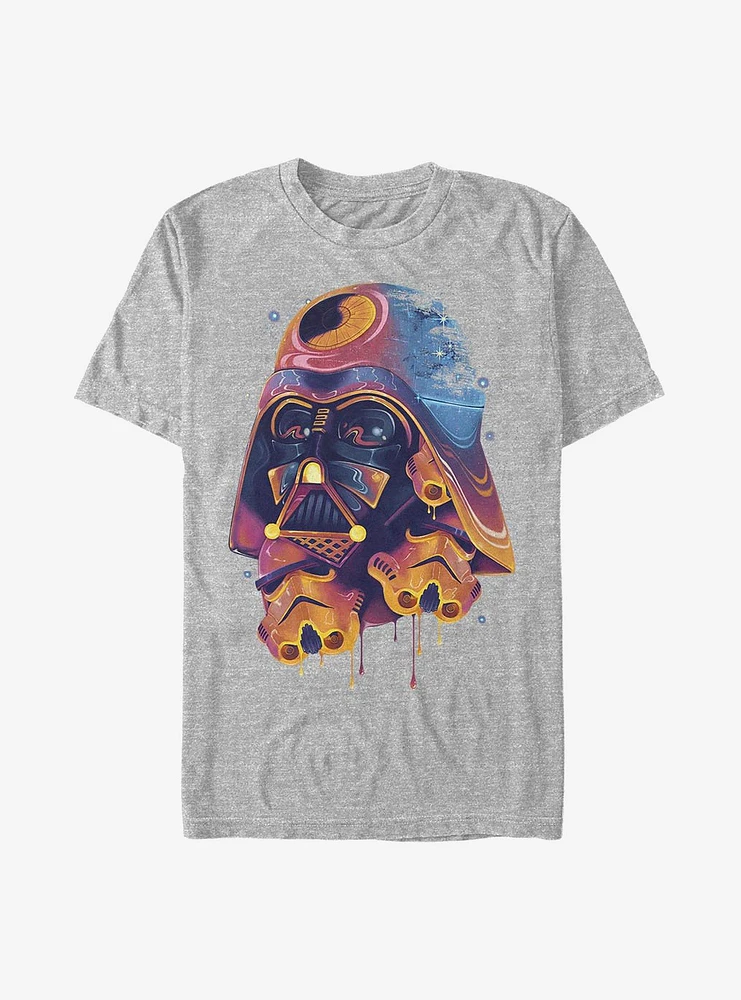 Star Wars Color Melted Vader T-Shirt