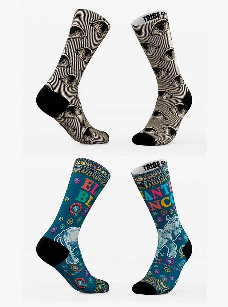 Eyes and Elephant Botica Sonora Socks 2 Pack