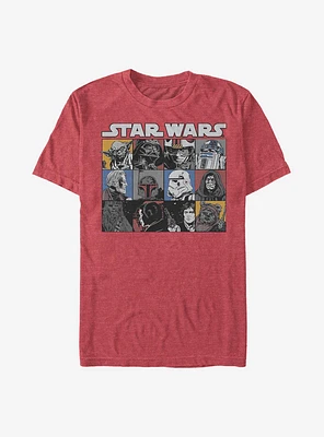 Star Wars Comic Strip T-Shirt