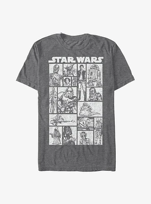 Star Wars Main Group T-Shirt