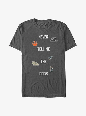 Star Wars Never Tell Me T-Shirt