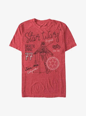 Star Wars Line Vader T-Shirt