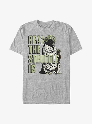 Star Wars Real The Struggle Is T-Shirt