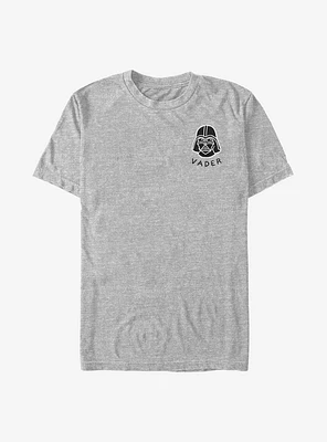 Star Wars Vader Badge T-Shirt