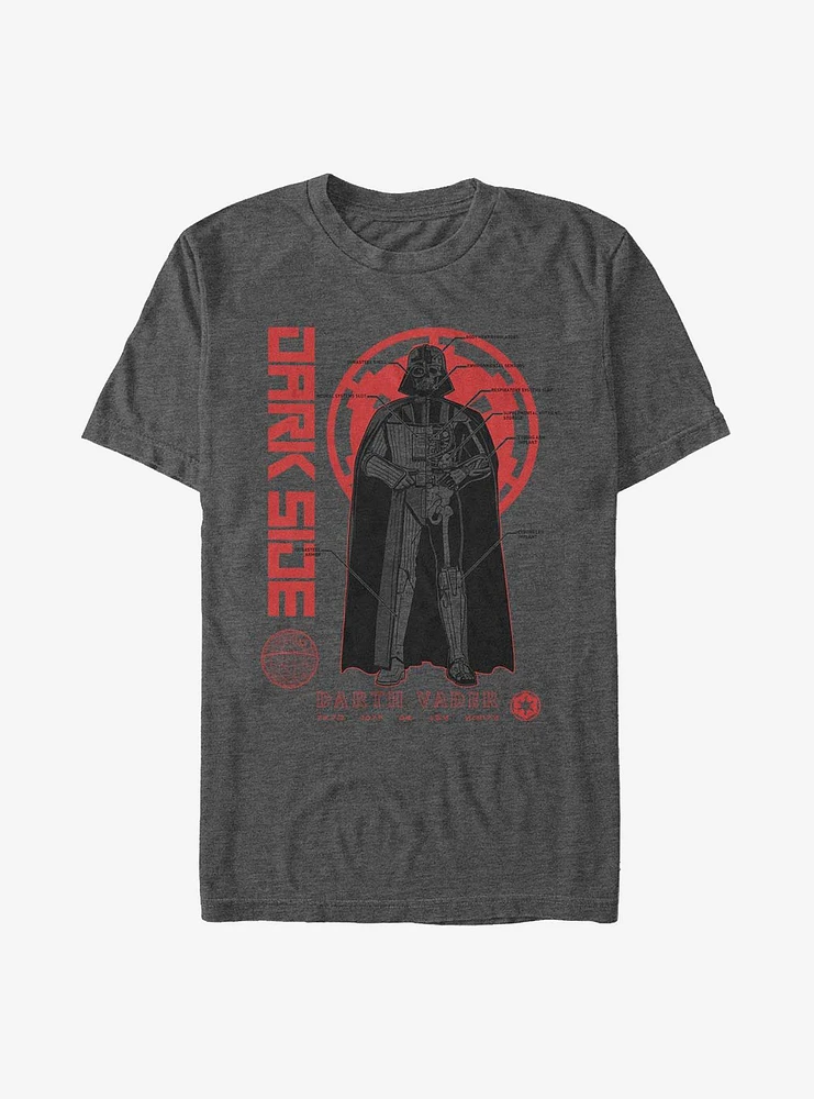 Star Wars Vader Anatomy T-Shirt