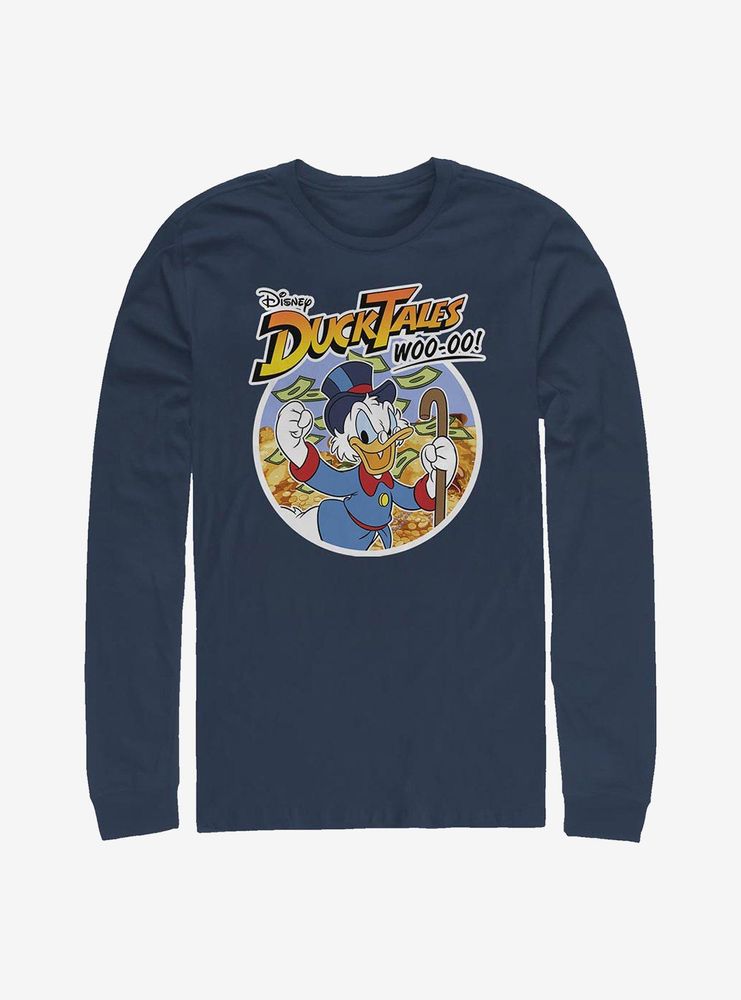 Disney Ducktales Scrooge McDuck Long-Sleeve T-Shirt