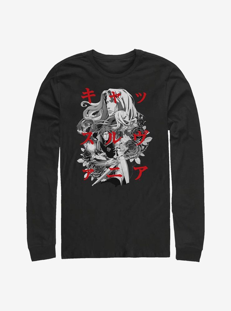 Castlevania Group Long-Sleeve T-Shirt