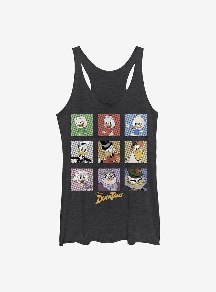 Disney Ducktales Boxup Womens Tank Top