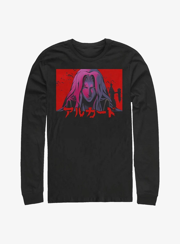 Castlevania Sunset Alucard Long-Sleeve T-Shirt