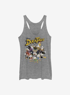 Disney Ducktales Group Womens Tank Top