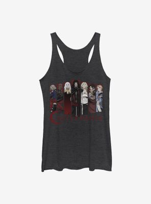 Castlevania Characters Womens Tank Top