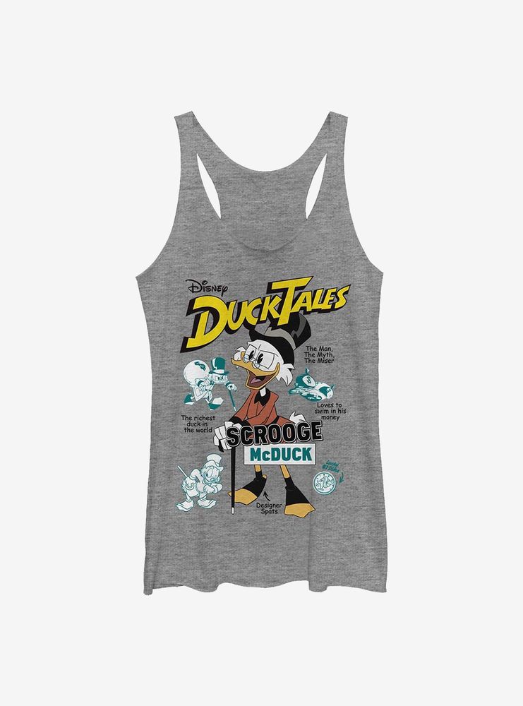 Disney Ducktales Richest Duck Womens Tank Top