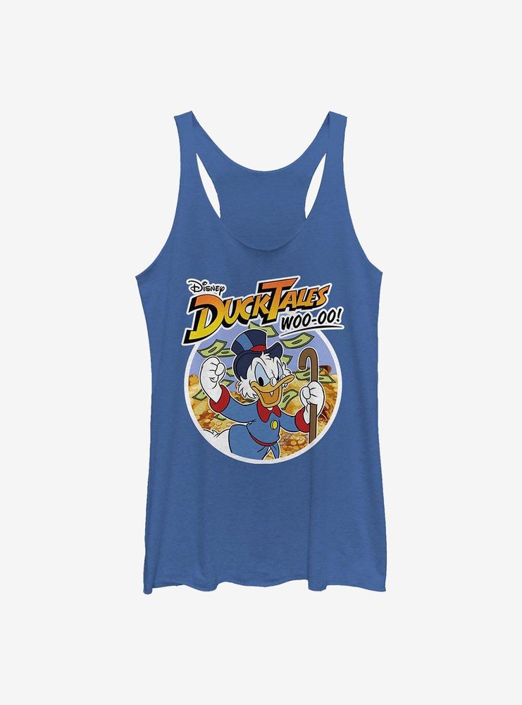 Disney Ducktales Scrooge McDuck Womens Tank Top