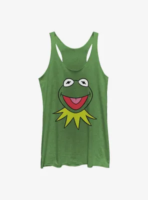 Disney The Muppets Kermit Big Face Womens Tank Top