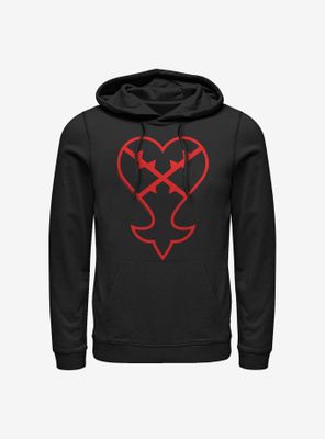 Disney Kingdom Hearts Heartless Symbol Hoodies