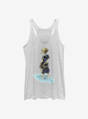 Disney Kingdom Hearts Feet Wet Womens Tank Top