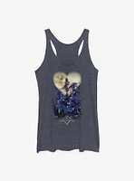 Disney Kingdom Hearts Poster Logo Womens Tank Top