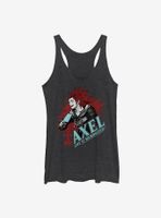 Disney Kingdom Hearts Solo Axel Womens Tank Top