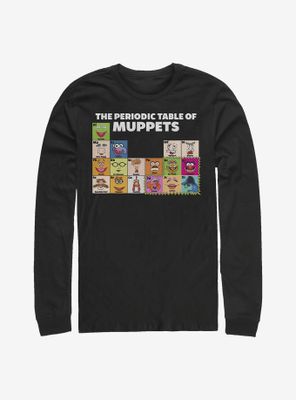 Disney The Muppets Periodic Table Of Long-Sleeve T-Shirt