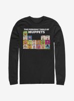 Disney The Muppets Periodic Table Of Long-Sleeve T-Shirt