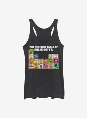 Disney The Muppets Periodic Table Of Womens Tank Top