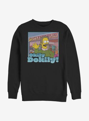 The Simpsons Okily Dokily Ned Sweatshirt