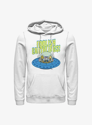 The Simpsons Foolish Earthlings Hoodie