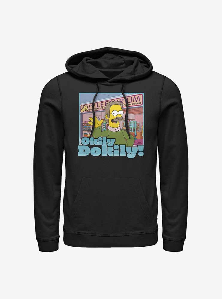 The Simpsons Okily Dokily Ned Hoodie