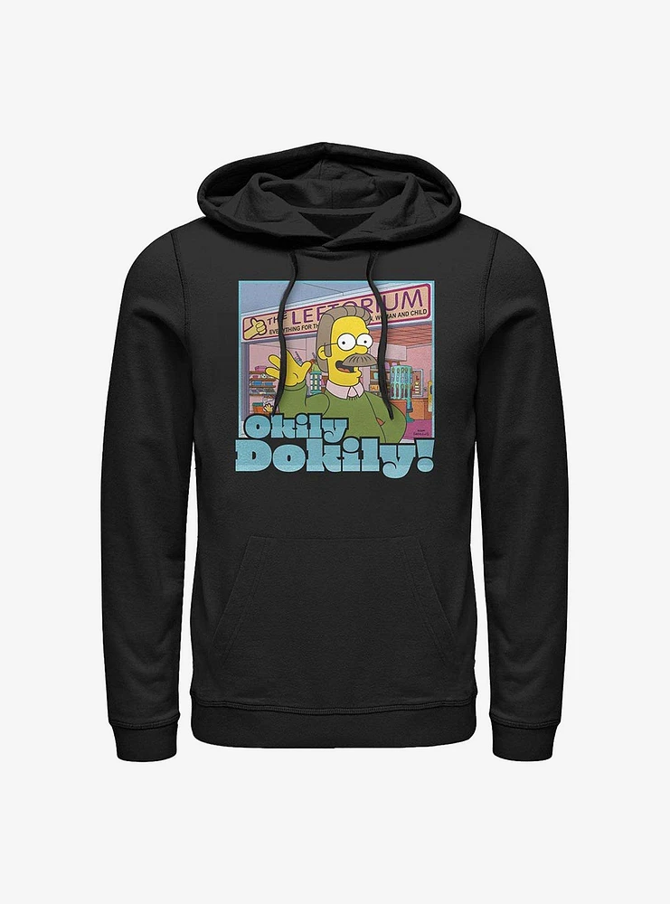 The Simpsons Okily Dokily Ned Hoodie
