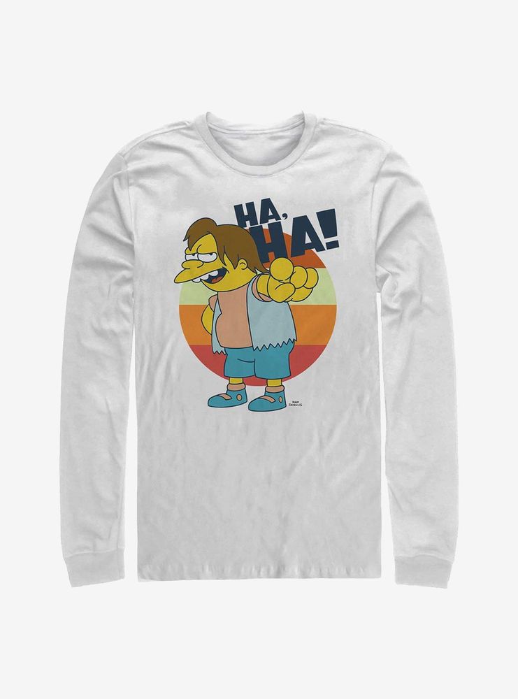 The Simpsons Nelson Haha Long-Sleeve T-Shirt