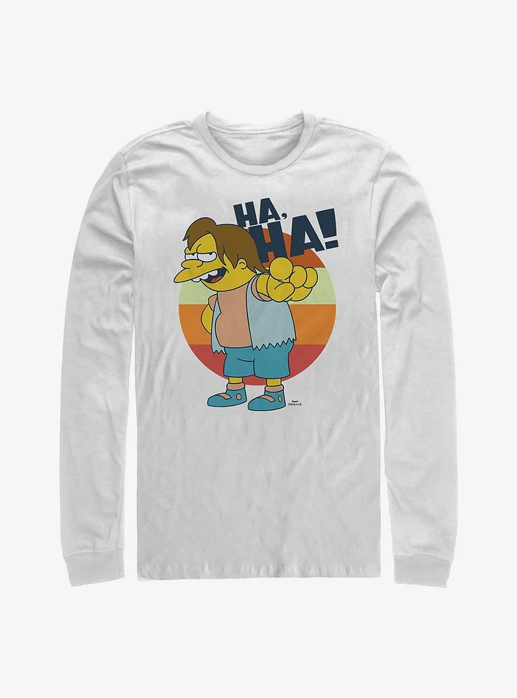 The Simpsons Nelson Haha Long-Sleeve T-Shirt