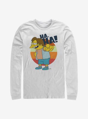 The Simpsons Nelson Haha Long-Sleeve T-Shirt