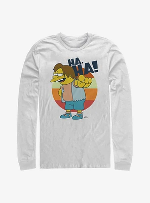 The Simpsons Nelson Haha Long-Sleeve T-Shirt