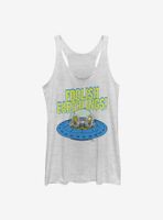 The Simpsons Foolish Earthlings Womens Tank Top