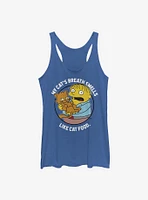 The Simpsons Ralph's Cat Womens Tank Top