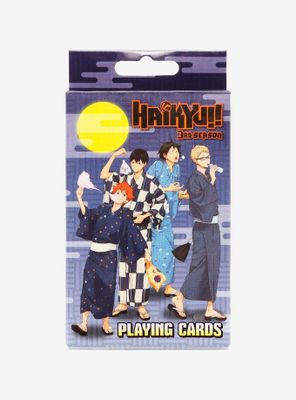 Haikyu!! Season Three Playing Cards