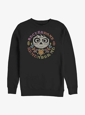 Disney Pixar Coco Remember Sweatshirt