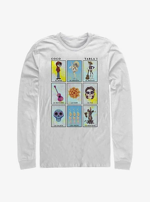 Disney Pixar Coco Cards Long-Sleeve T-Shirt