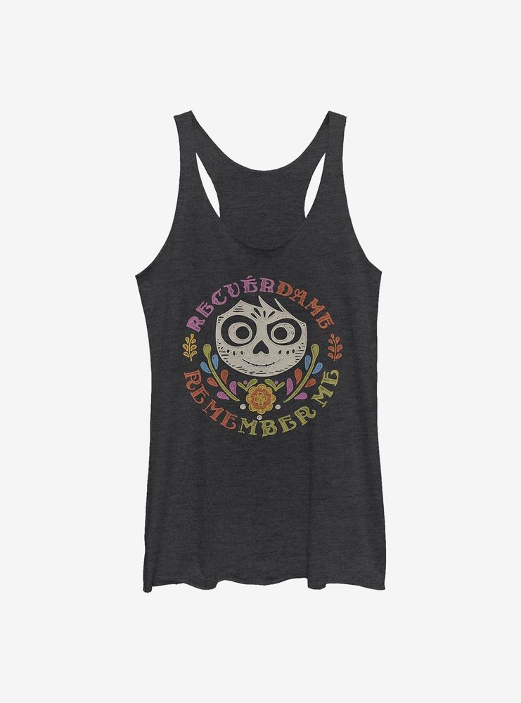 Disney Pixar Coco Remember Womens Tank Top