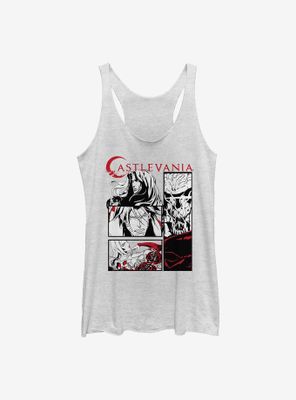 Castlevania Comic Style Womens Tank Top