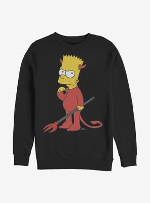 The Simpsons Devil Bart Sweatshirt