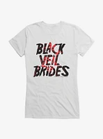 Black Veil Brides Band Logo Girls T-Shirt