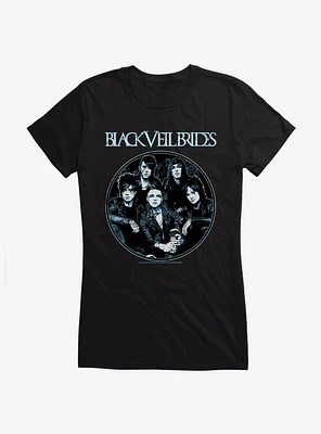 Black Veil Brides Circle Band Photo Girls T-Shirt