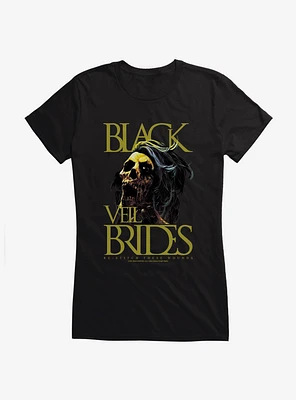 Black Veil Brides Re-Stitch These Wounds Album Cover Girls T-Shirt