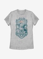 Disney Aladdin Vintage Set Of Three Womens T-Shirt