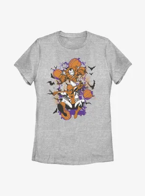 Marvel Avengers Team Pumpkin Womens T-Shirt