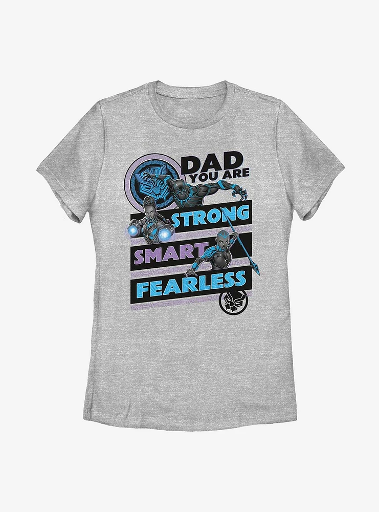 Marvel Black Panther Dad Womens T-Shirt