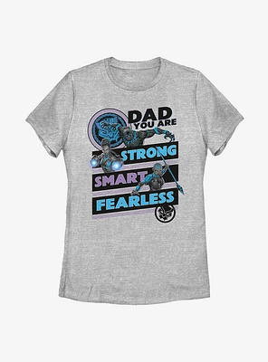 Marvel Black Panther Dad Womens T-Shirt
