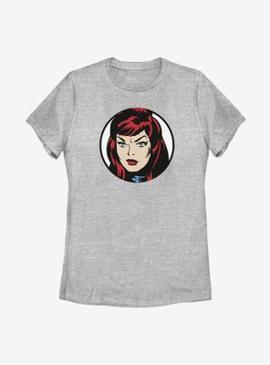 Marvel Black Widow Heads Womens T-Shirt